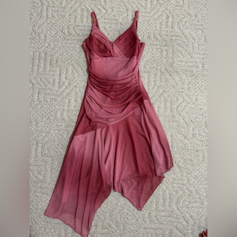 Pink Sparkly Fancy Dress Size Medium